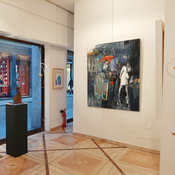 Modern art gallery Brera Milan